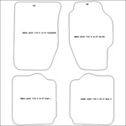 Honda Accord Type R Coupe Car Mats